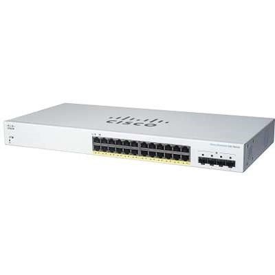 retirarse Manía Discrepancia Switch CISCO CBS220-24P-4G-NA , Blanco, 24 puertos, Smartnet se vende por  separado CBS220-24P-4G-NA